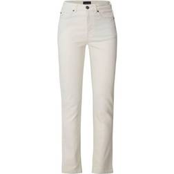 Lexington Natalia High-Rise Straight-Leg Jeans - Valkoinen