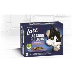 Latz Mixed Selection I Gelé Våtfoder till Katt