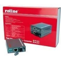 Roline Fast Ethernet Konverter RJ-45 ST, Loop-Back