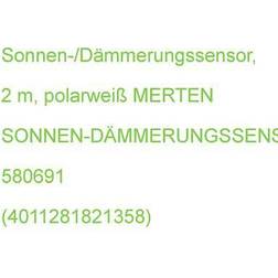 Merten sonnen-/dämmerungssensor 2m 580691 polarweiß