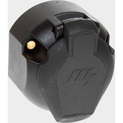 Maypole 13 Pin Plastic Euro Socket, Black