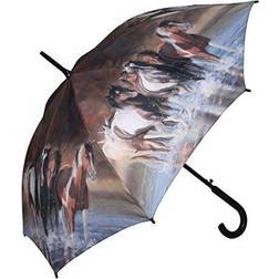 Rivers edge products 45-inch windproof large umbrella, uv coated stick