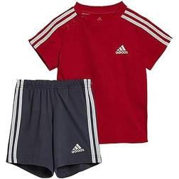 adidas Baby Set - Vivid Red/White/Shadow Navy