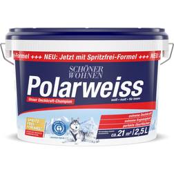 Schöner Wohnen - Wandfarbe Polar White 2.5L