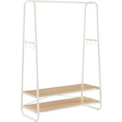 Vasagle RGR112W09 Oak/Cream White Bøjler 100x160cm