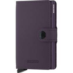 Secrid Miniwallet Matte Dark Purple Violett - Matte Dark Purple/Violett