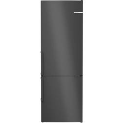Bosch Køl/frys kombination KGN49OXBT Grå, Rustfrit stål, Sort