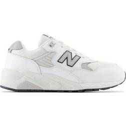 New Balance 580 - White/Sea Salt/Silver Metallic