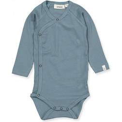 Lil'Atelier Gago Rib Body - Smoke Blue