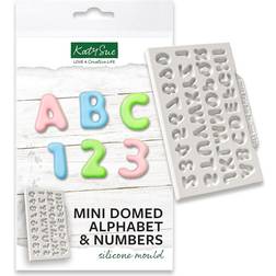 Katy Sue Mini Arched Alphabet And Numbers Chocolate Mould 10.8 cm