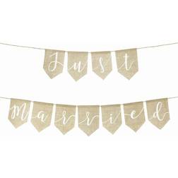 PartyDeco Garlands Just Married