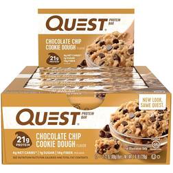 Quest Nutrition Protein Bar Chocolate Chip Cookie Dough 60g 12 Stk.