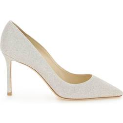 Jimmy Choo Romy Glittered Pumps - Gray