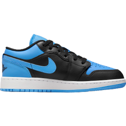 Nike Air Jordan 1 Low GS - Black/University Blue/White/Black