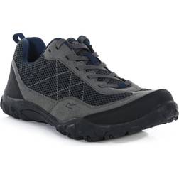 Regatta Men's Comfortable Edgepoint Life Walking Shoes Granite Black