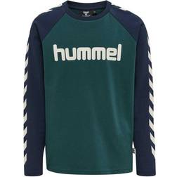 Hummel Boys T-shirt L/S - Deep Teal (213853-6470)