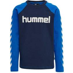 Hummel Boys T-shirt L/S - Lapis Blue (213853-8678)