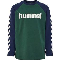 Hummel Boys T-shirt L/S - Pineneedle (213853-6041)