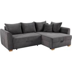 Poco Functional Grey Sofa 236cm 4-Sitzer