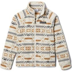 Columbia Girls Benton Springs II Printed Fleece Jacket - Chalk Checkered Peaks