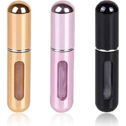 Kayzon Travel Mini Perfume Atomizer Container 3x5ml Refill