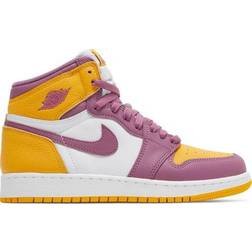 Nike Air Jordan 1 Retro High OG Brotherhood GS - University Gold/Light Bordeaux/White