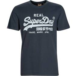 Superdry Vintage Logo T-shirt - Navy Blue