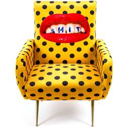 Seletti Toiletpaper Yellow Armchair 86cm