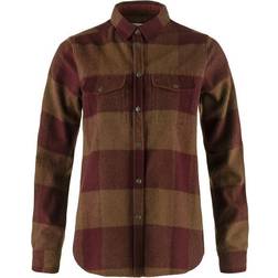 Fjällräven Canada Shirt - Hemd - Damen - Autumn Leaf/Bordeaux Red