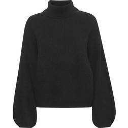 Gestuz Alphagz Rollneck Strik Black