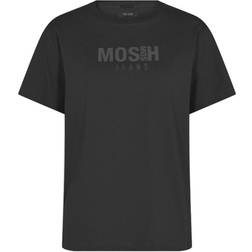 Mos Mosh Linney T-shirt, Sort