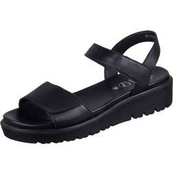 Ara Bekväm Lädersandal - Black