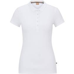 HUGO BOSS Cotton Piqué Polo Shirt With Logo Detail