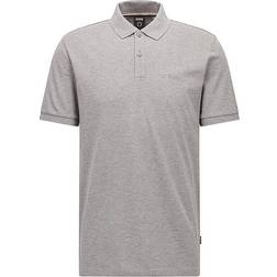 HUGO BOSS Pallas Polo Shirt Silver