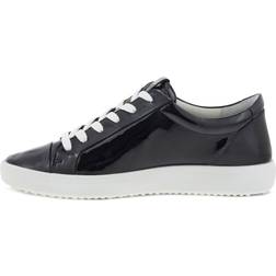 ecco Women's Soft Mono 2. Sneaker Leather Black