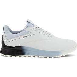 ecco Golf S-Three Golf Shoes WHITE/BLACK/AIR