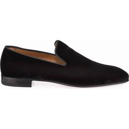 Christian Louboutin Dandelion velvet loafers black