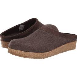 Haflinger GZL Clog Smokey Brown