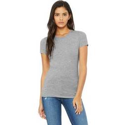 Bella+Canvas ladies' the favorite t-shirt 6004 100% cotton fitted sleeves tee