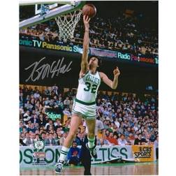 "Kevin McHale Boston Celtics Autographed 8" x 10" Lay Up in White Jersey Photograph"