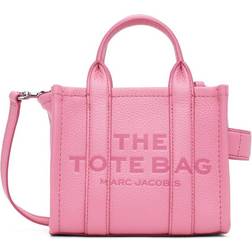 Marc Jacobs The Leather Mini Tote Bag - Fluro Candy Pink