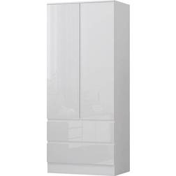 Fwstyle Modern Scandinavian Wardrobe 76x181cm