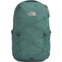 The North Face Jester Backpack - Dark Sage/Pink Moss