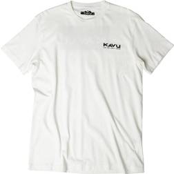 Kavu Klear Above Etch Art T-shirt - Off White