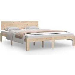 vidaXL Solid Wood Sengeramme 153.5x205.5cm