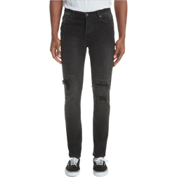 Ksubi Chitch Boneyard Ripped Slim Fit Stretch Jeans - Black