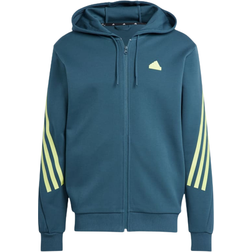 adidas Future Icons 3-Stripes Full-Zip Hoodie - Arctic Night