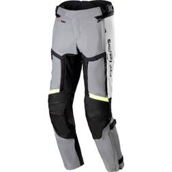 Alpinestars Bogotá Pro 4S, Textilhose Drystar Hellgrau/Schwarz/Neon-Gelb