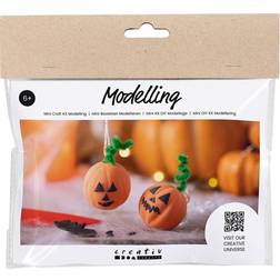 Creativ Company Mini Craft Kit Modelling, Pumpkin, 1 pack