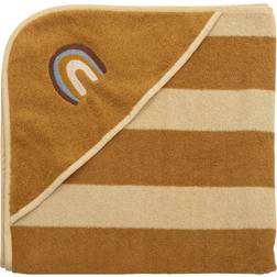 Bloomingville Agnes Badehåndklæde Beige, Brun, Gul